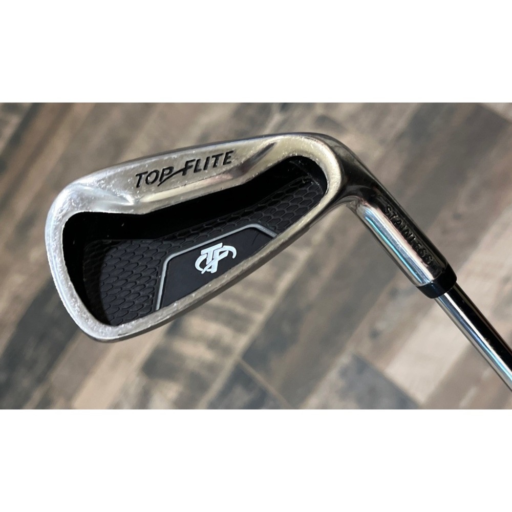 Top Flite Stainless Steel Single 8 Iron Regular Flex Steel Shaft RH